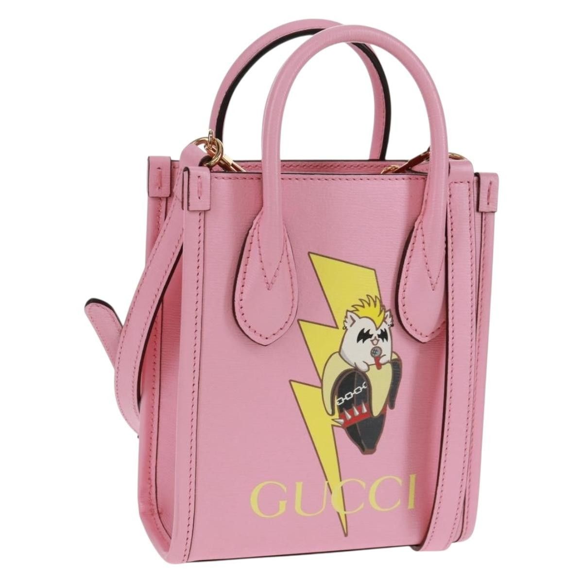 Gucci Gucci Vertical Tote Printed Leather Size ONE SIZE - 20 Thumbnail