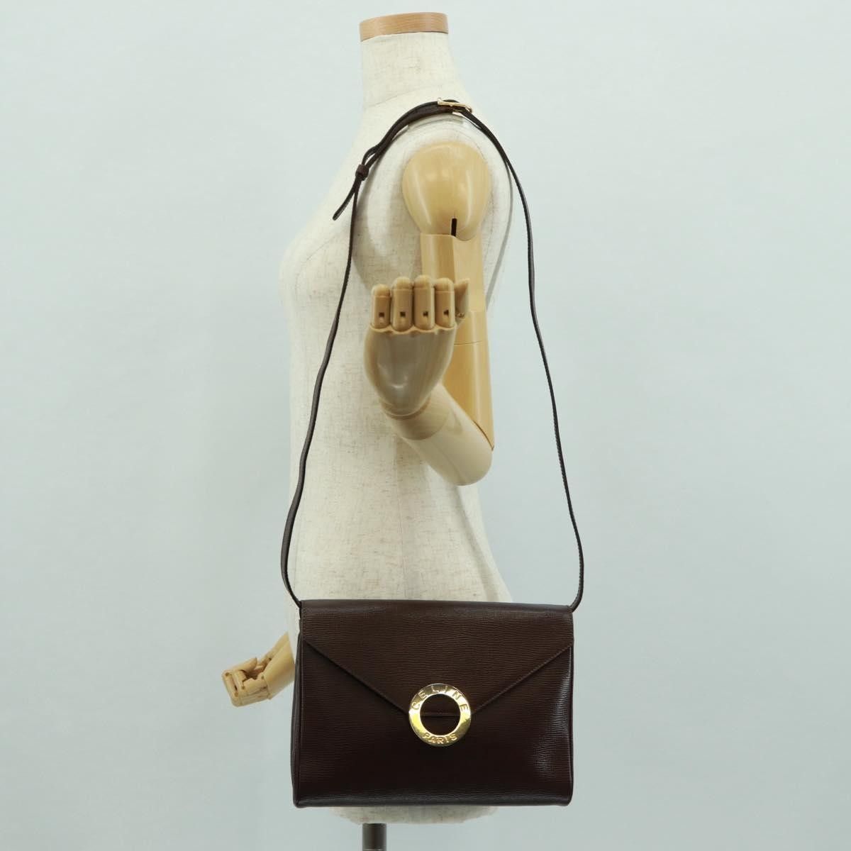 Celine Celine Circle Logo Shoulder Bag Leather Size ONE SIZE - 14 Thumbnail