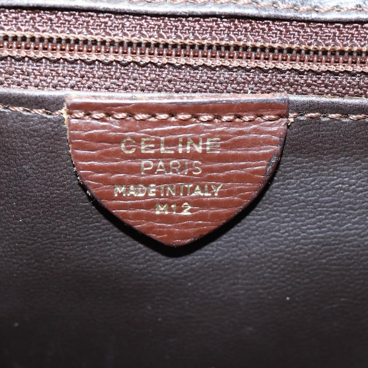 Celine Celine Circle Logo Shoulder Bag Leather Size ONE SIZE - 6 Thumbnail