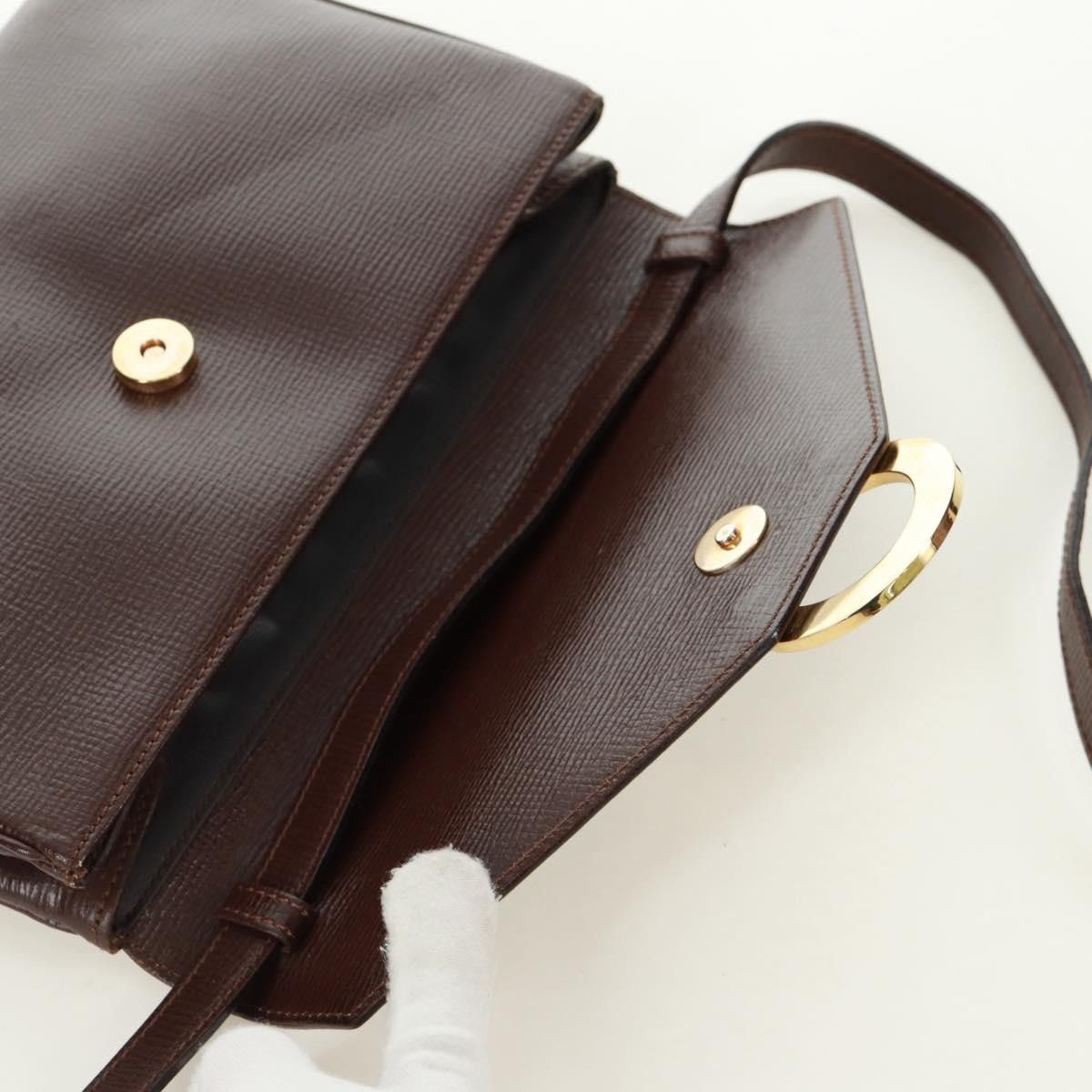 Celine Celine Circle Logo Shoulder Bag Leather Size ONE SIZE - 21 Thumbnail