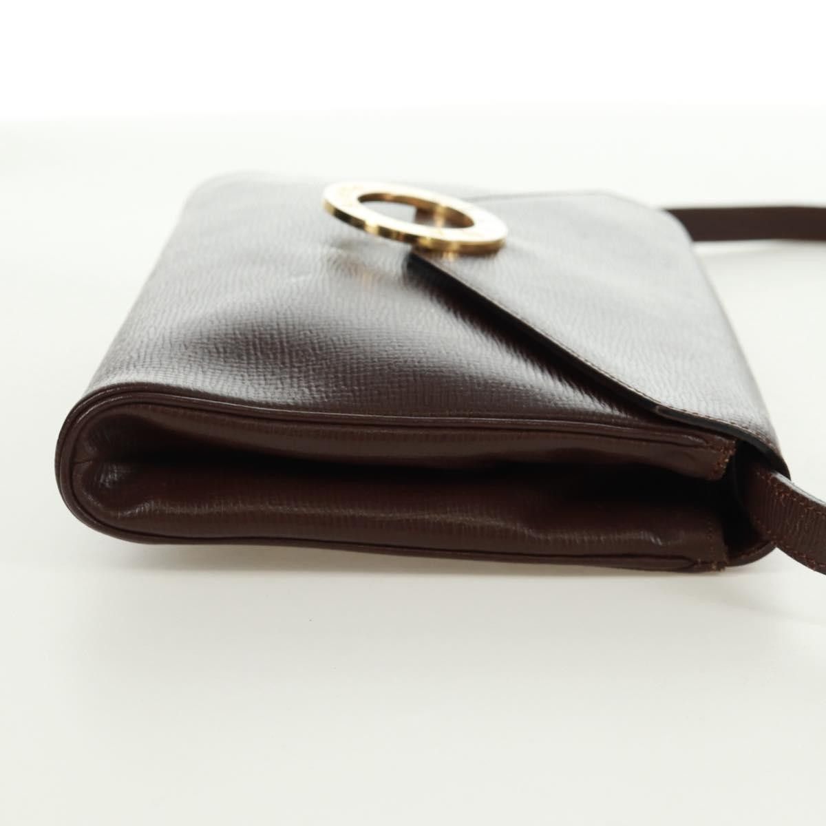 Celine Celine Circle Logo Shoulder Bag Leather Size ONE SIZE - 4 Thumbnail