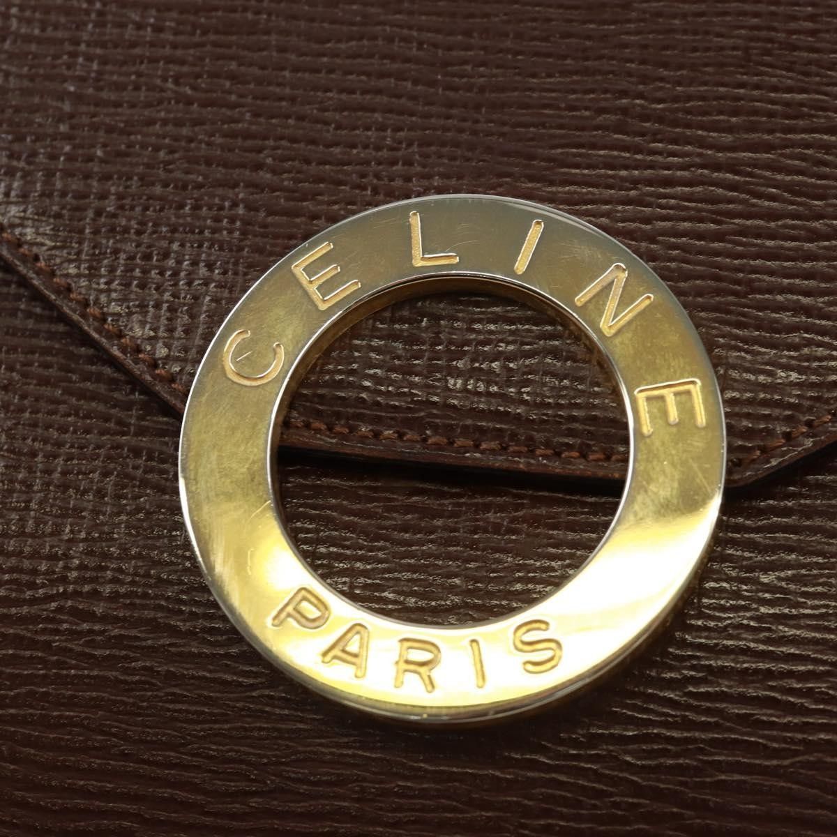 Celine Celine Circle Logo Shoulder Bag Leather Size ONE SIZE - 12 Thumbnail