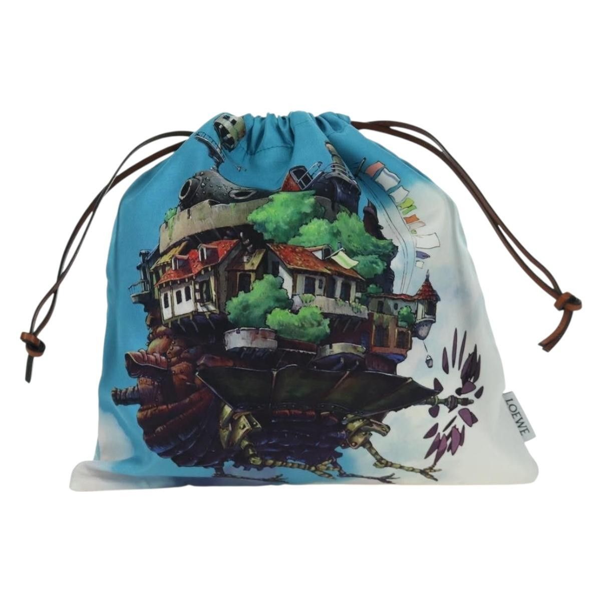 Loewe Loewe Paula Drawstring Pouch Printed Canvas Size ONE SIZE - 16 Thumbnail