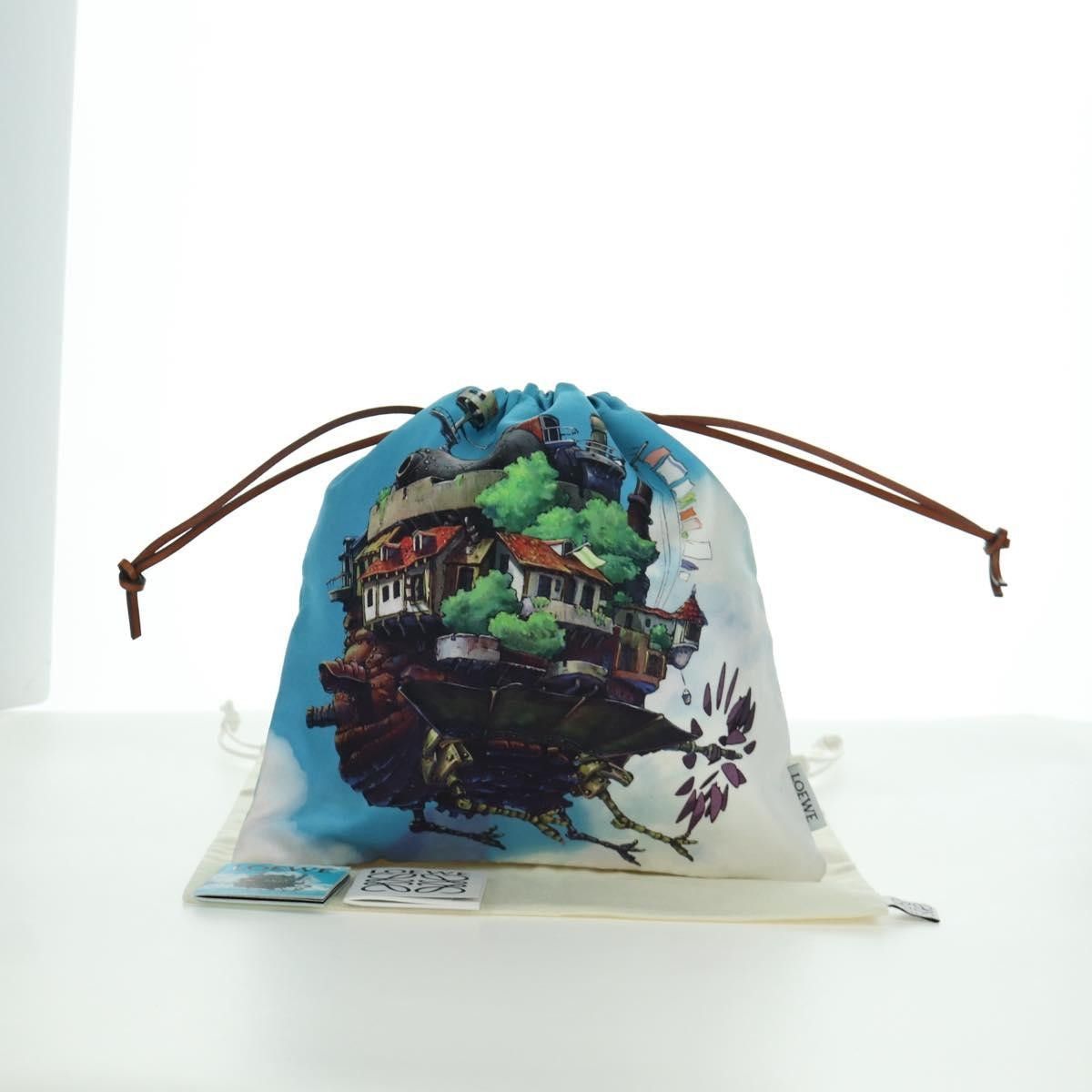 Loewe Loewe Paula Drawstring Pouch Printed Canvas Size ONE SIZE - 20 Thumbnail