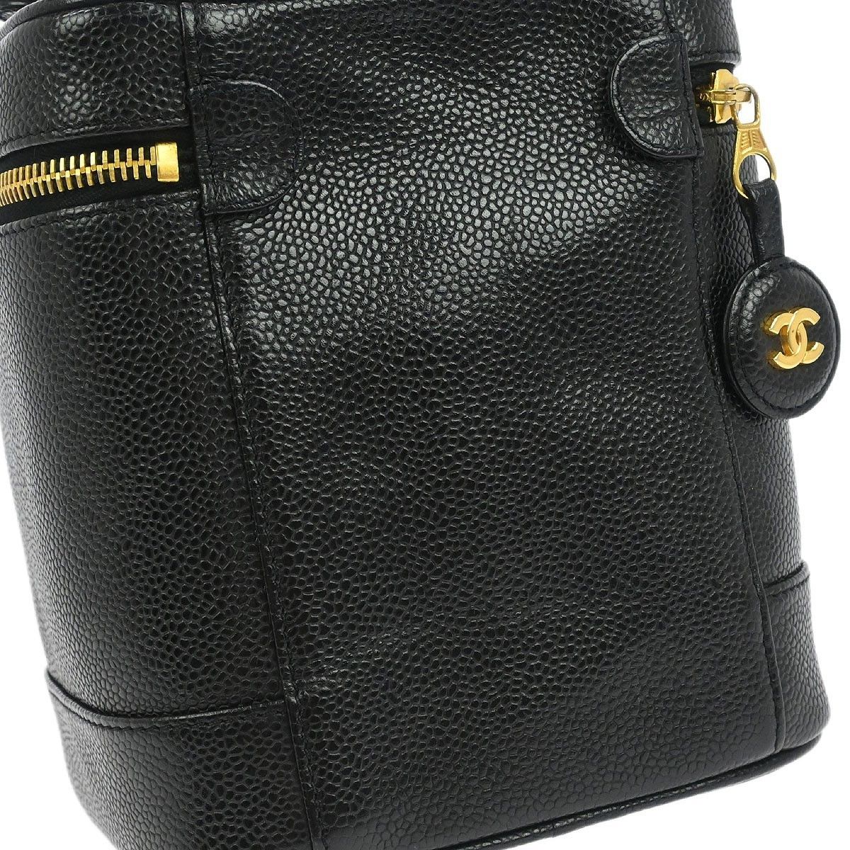 Chanel Chanel Vintage Timeless Cosmetic Case Caviar Size ONE SIZE - 9 Thumbnail
