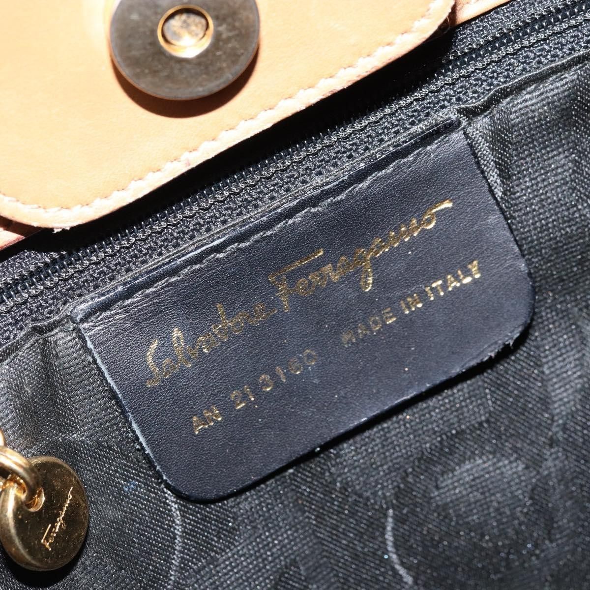 Salvatore Ferragamo Salvatore Ferragamo Gancini Leather Size ONE SIZE - 6 Thumbnail