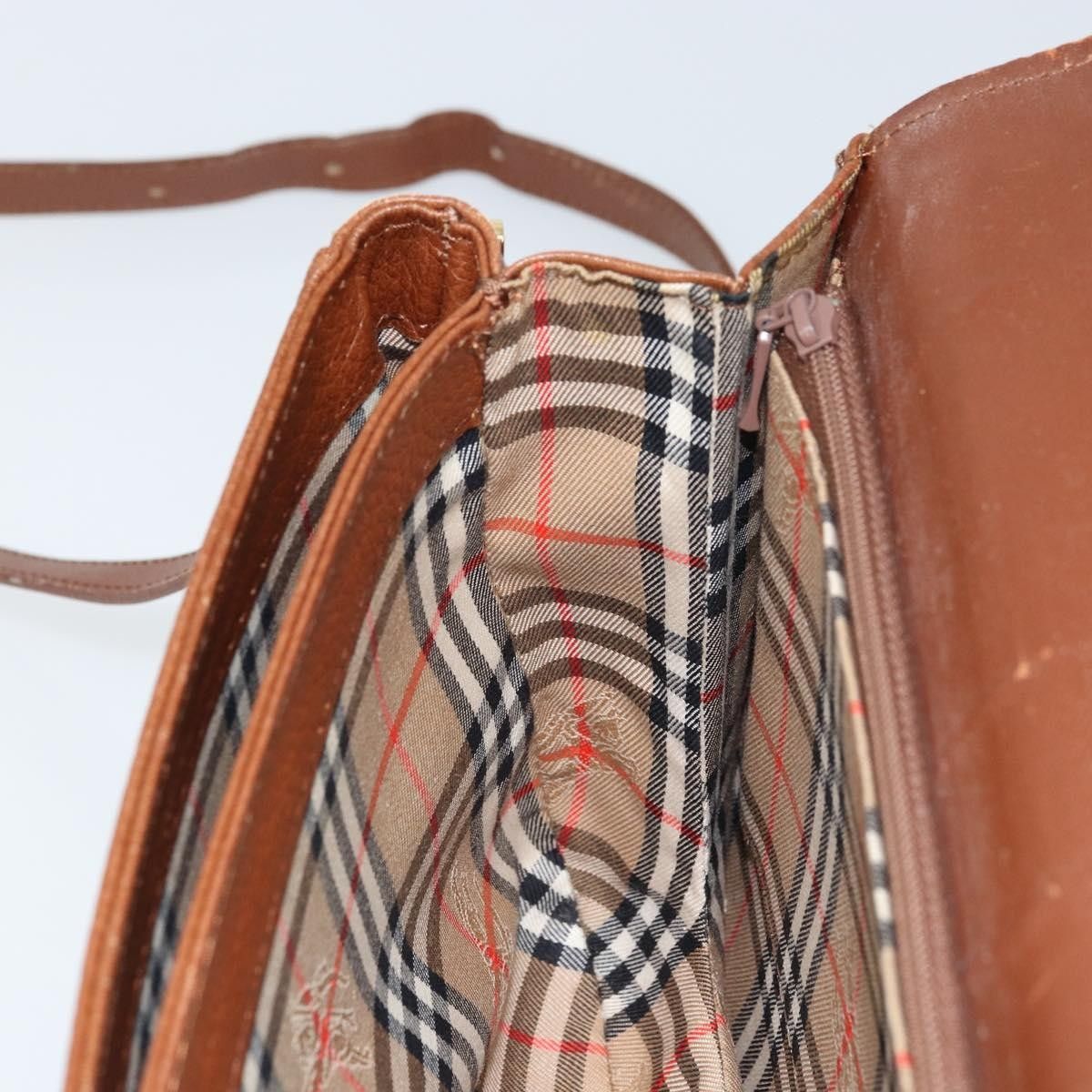 Burberry Burberry Flap Shoulder Bag Leather Size ONE SIZE - 21 Thumbnail