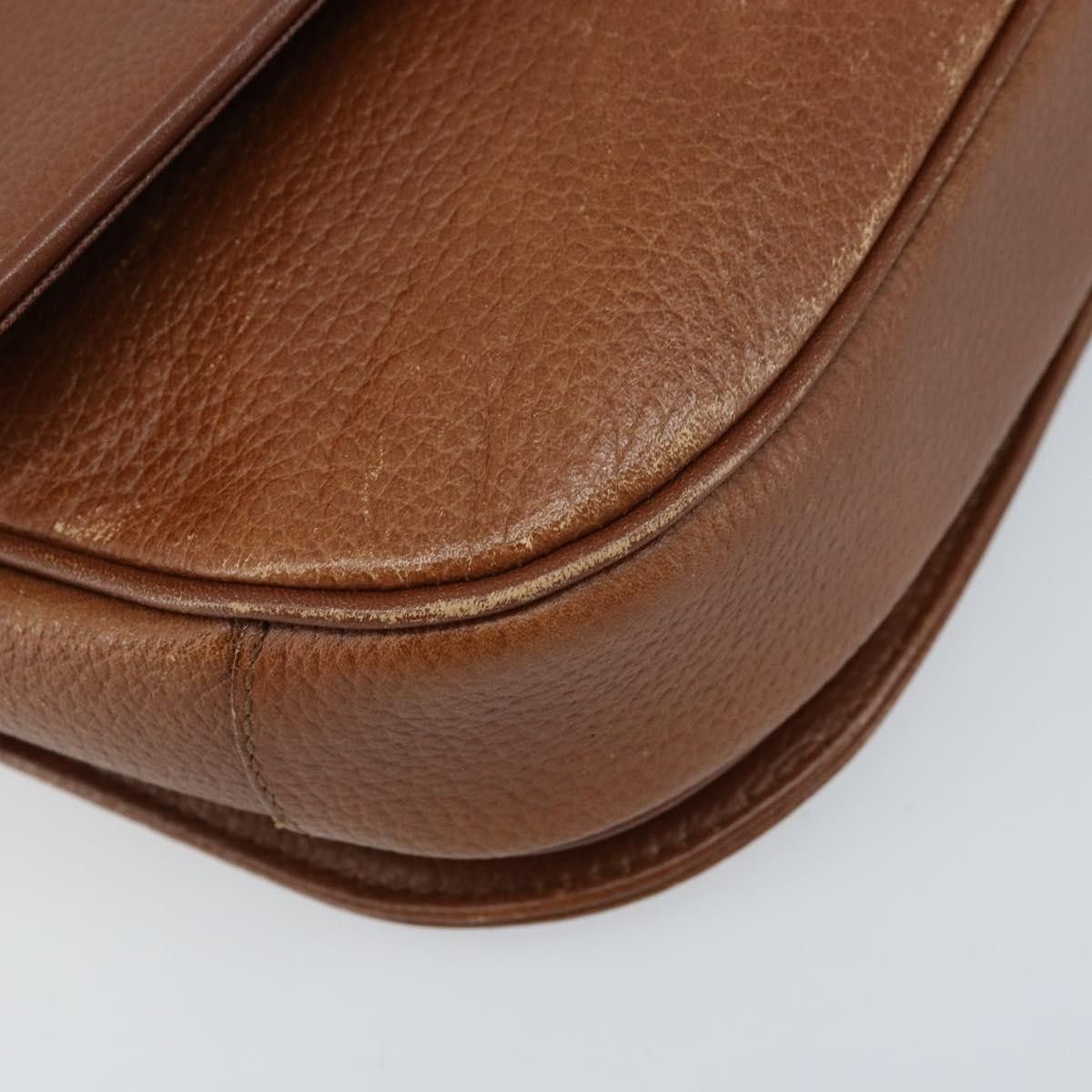 Burberry Burberry Flap Shoulder Bag Leather Size ONE SIZE - 7 Thumbnail