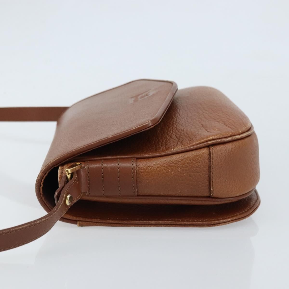 Burberry Burberry Flap Shoulder Bag Leather Size ONE SIZE - 4 Thumbnail