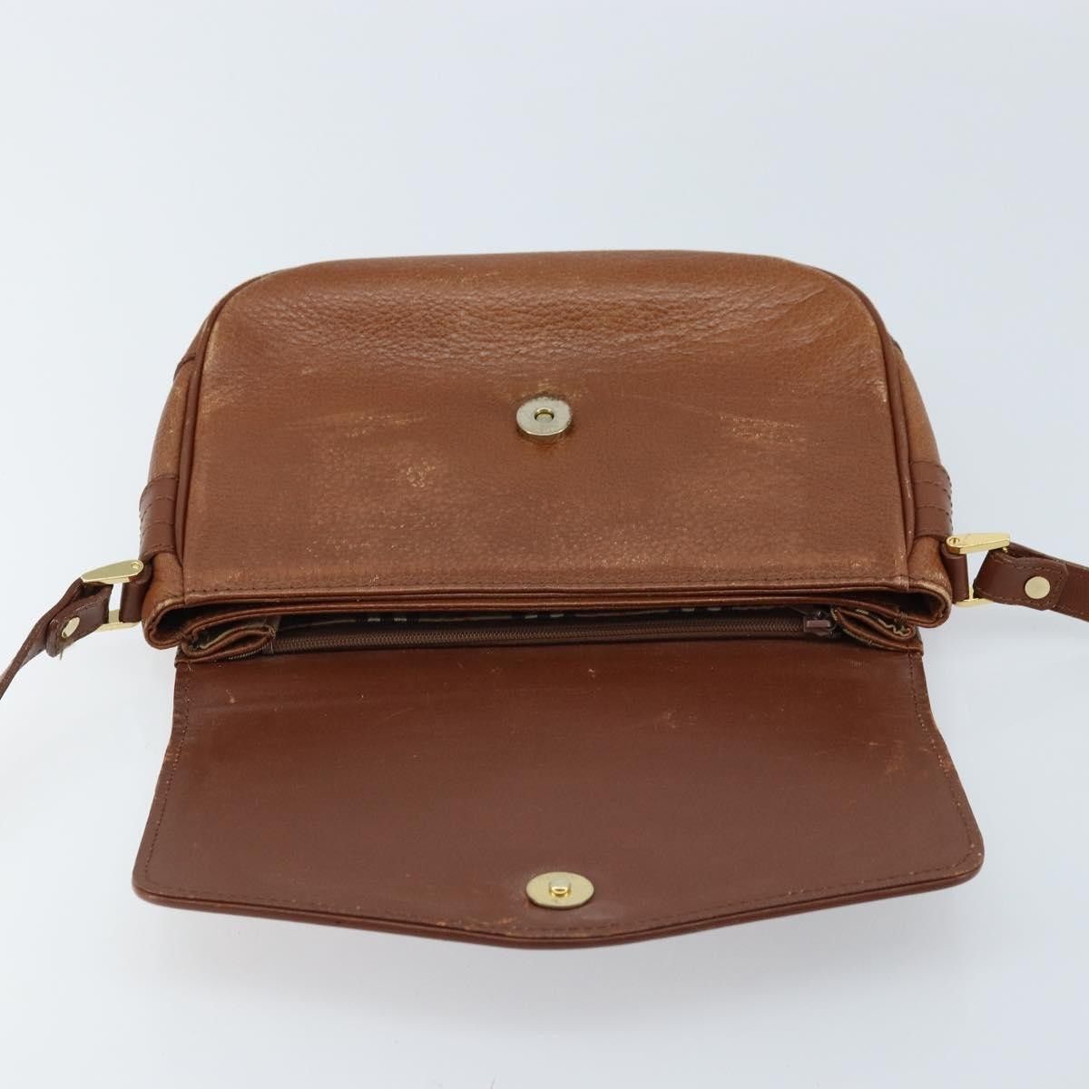 Burberry Burberry Flap Shoulder Bag Leather Size ONE SIZE - 18 Thumbnail