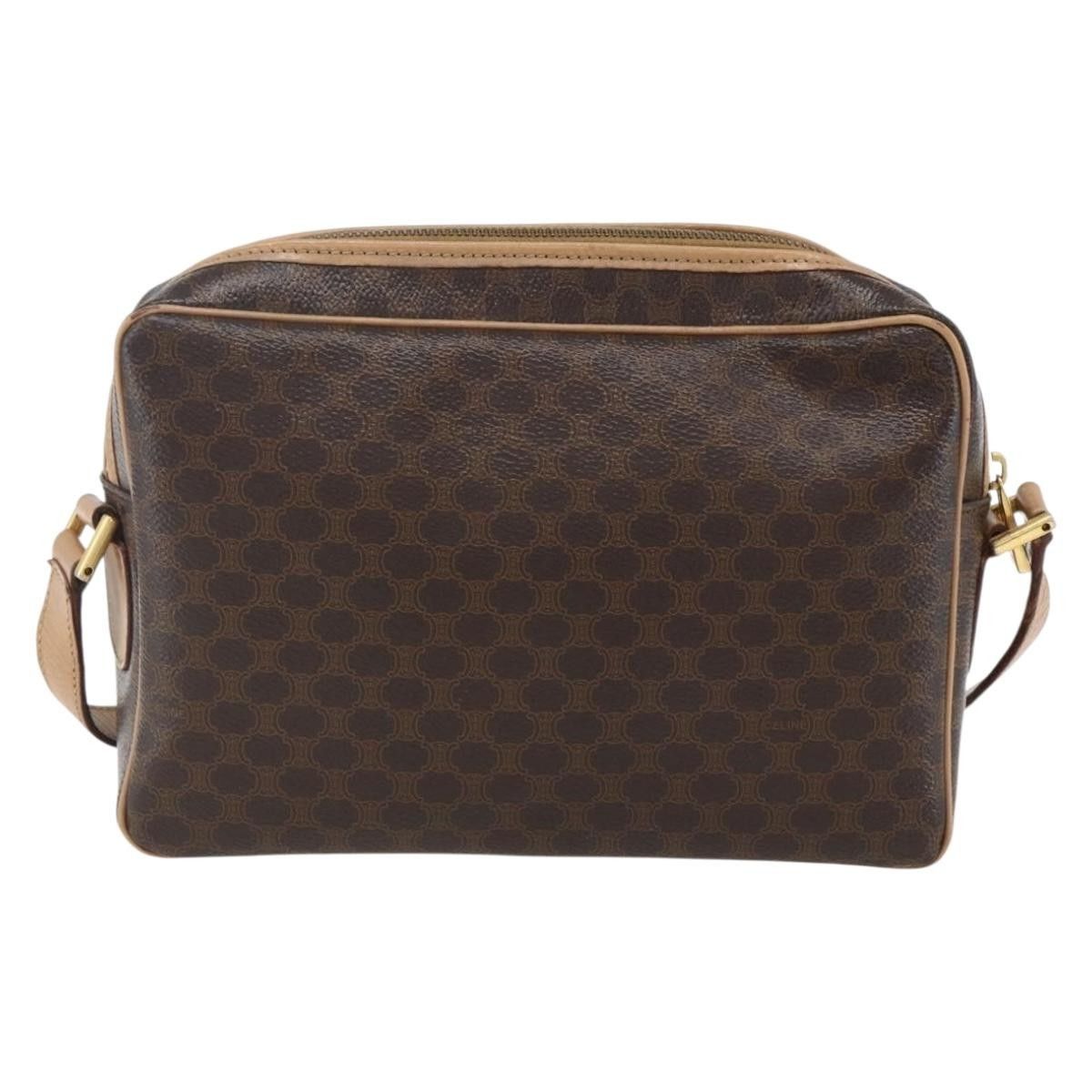 Celine Celine Vintage Macadam Canvas and Leather Size ONE SIZE - 2 Thumbnail