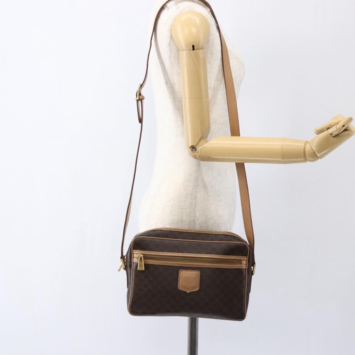Celine Celine Vintage Macadam Canvas and Leather Size ONE SIZE - 24 Thumbnail