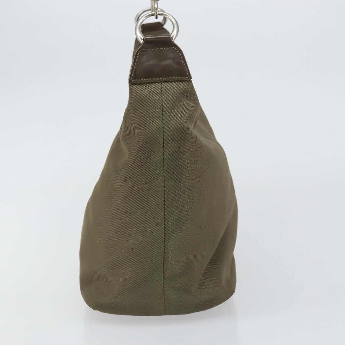 Gucci Gucci Vintage Bamboo Shoulder Nylon Size ONE SIZE - 4 Thumbnail