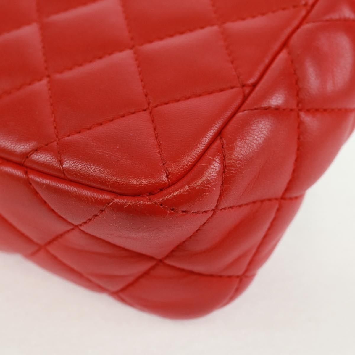 Chanel Chanel Two Tone Flap Bag Quilted Lambskin Size ONE SIZE - 11 Thumbnail