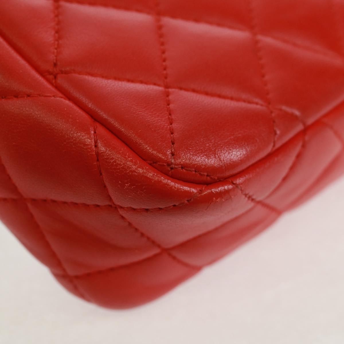 Chanel Chanel Two Tone Flap Bag Quilted Lambskin Size ONE SIZE - 12 Thumbnail