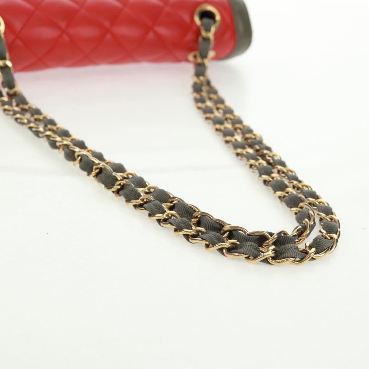 Chanel Chanel Two Tone Flap Bag Quilted Lambskin Size ONE SIZE - 8 Thumbnail