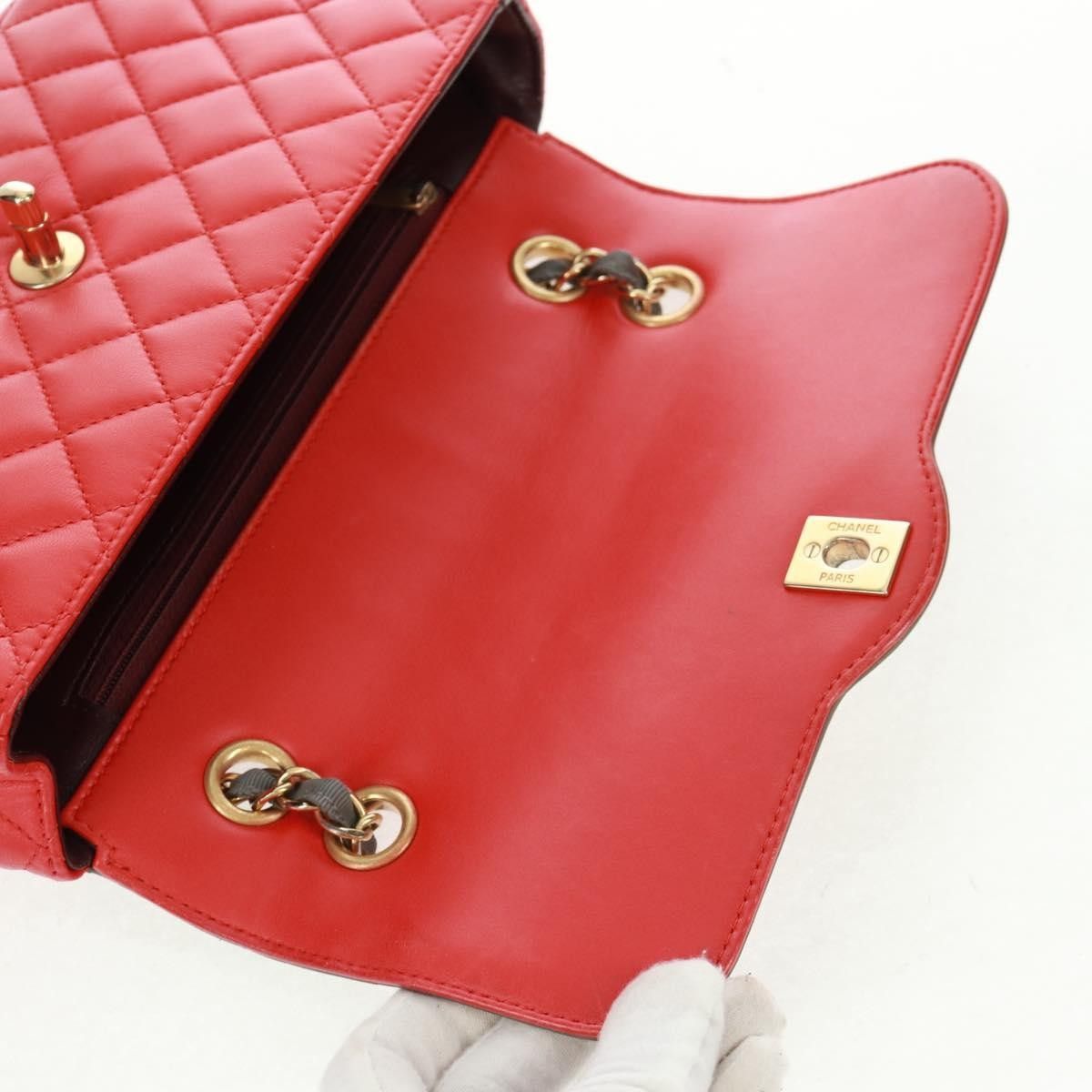 Chanel Chanel Two Tone Flap Bag Quilted Lambskin Size ONE SIZE - 19 Thumbnail