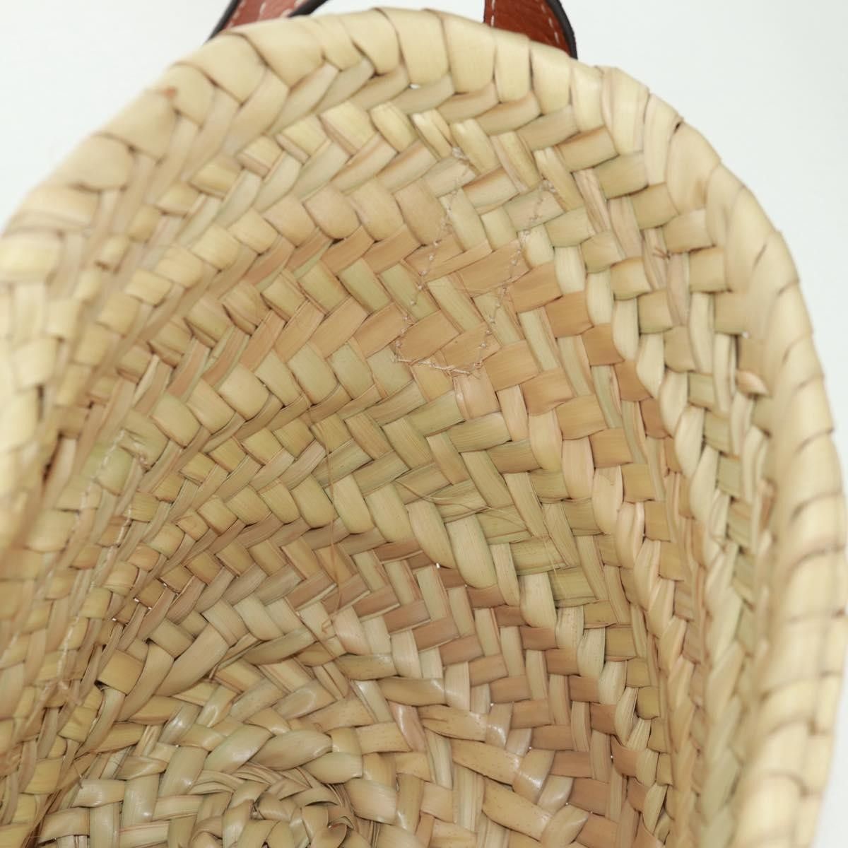 Chloe Chloe Marcie Basket Bag Raffia and Leather Size ONE SIZE - 22 Thumbnail