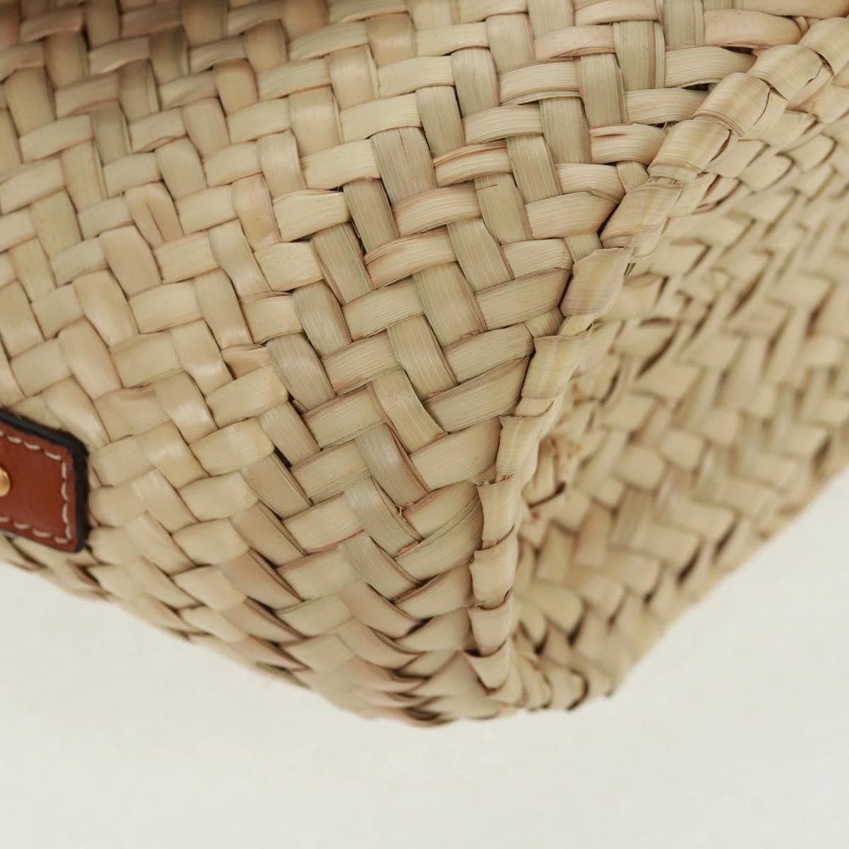 Chloe Chloe Marcie Basket Bag Raffia and Leather Size ONE SIZE - 9 Thumbnail