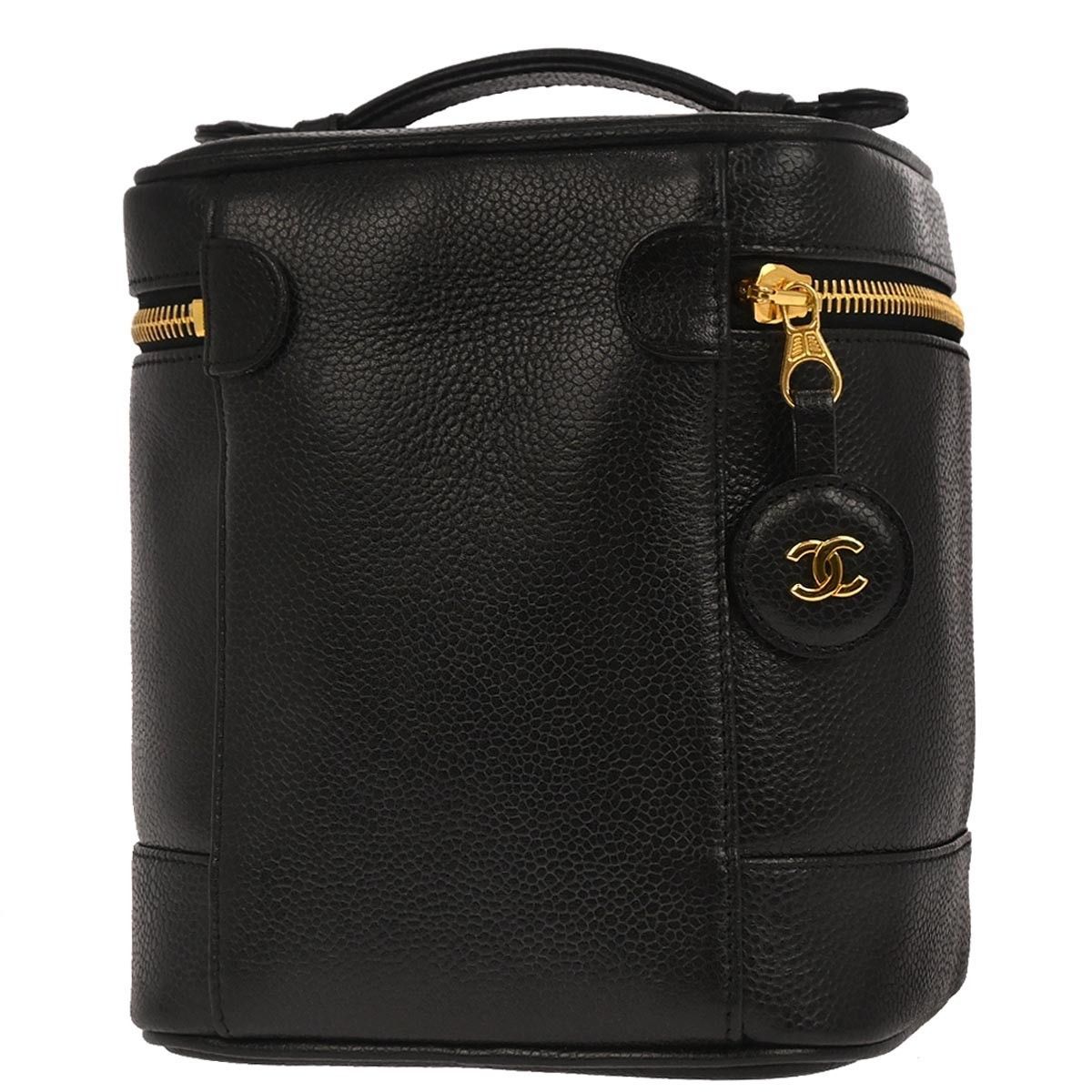 Chanel Chanel Vintage Timeless Cosmetic Case Caviar Size ONE SIZE - 2 Thumbnail