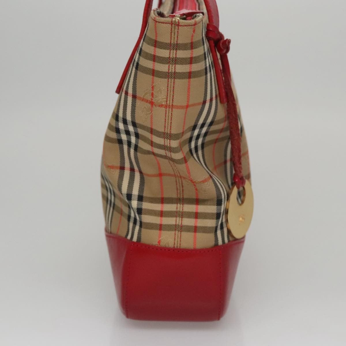 Burberry Burberry Nova Check Tote Canvas and Leather Size ONE SIZE - 3 Thumbnail