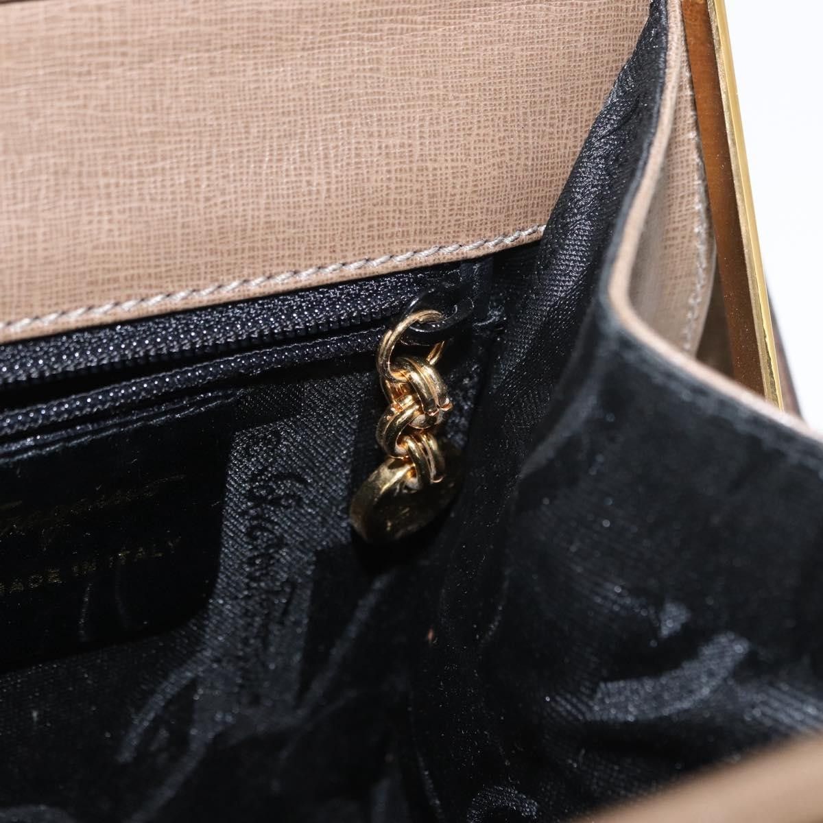 Salvatore Ferragamo Salvatore Ferragamo Gancini Leather Size ONE SIZE - 12 Thumbnail