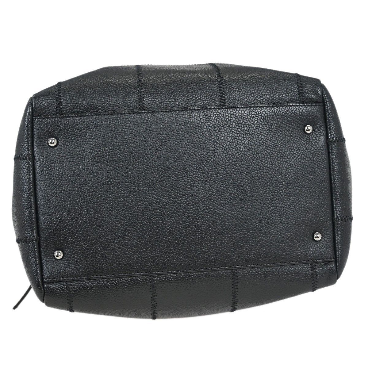 Chanel Chanel Square Stitch Bowler Bag Quilted Caviar Size ONE SIZE - 7 Thumbnail