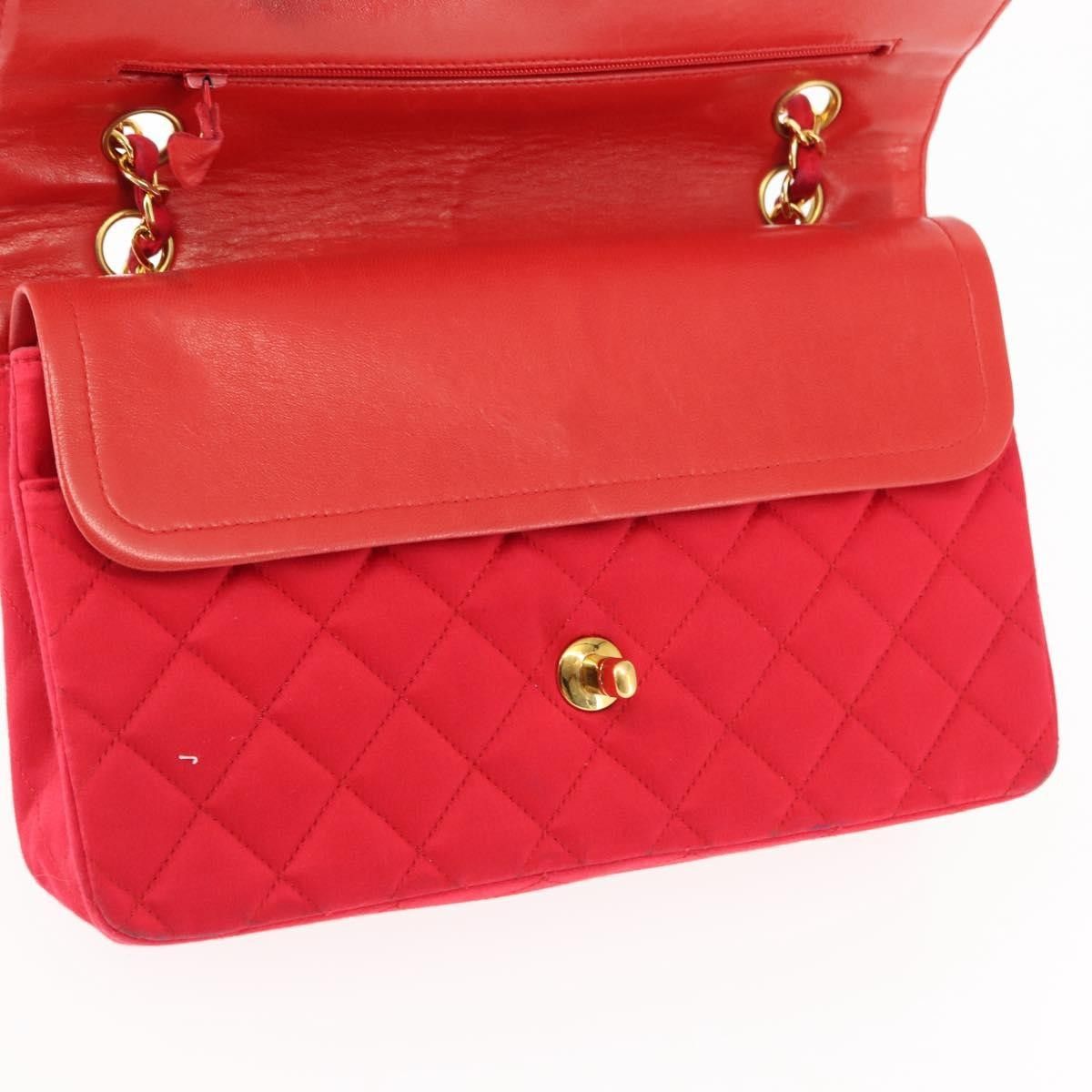 Chanel Chanel Timeless - Classic Double Flap Bag Quilted Satin Size ONE SIZE - 22 Thumbnail