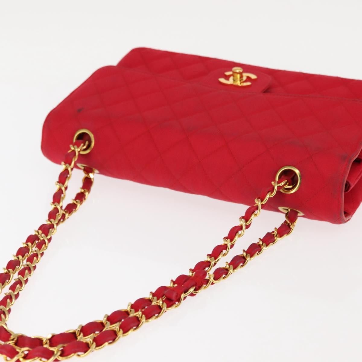 Chanel Chanel Timeless - Classic Double Flap Bag Quilted Satin Size ONE SIZE - 19 Thumbnail