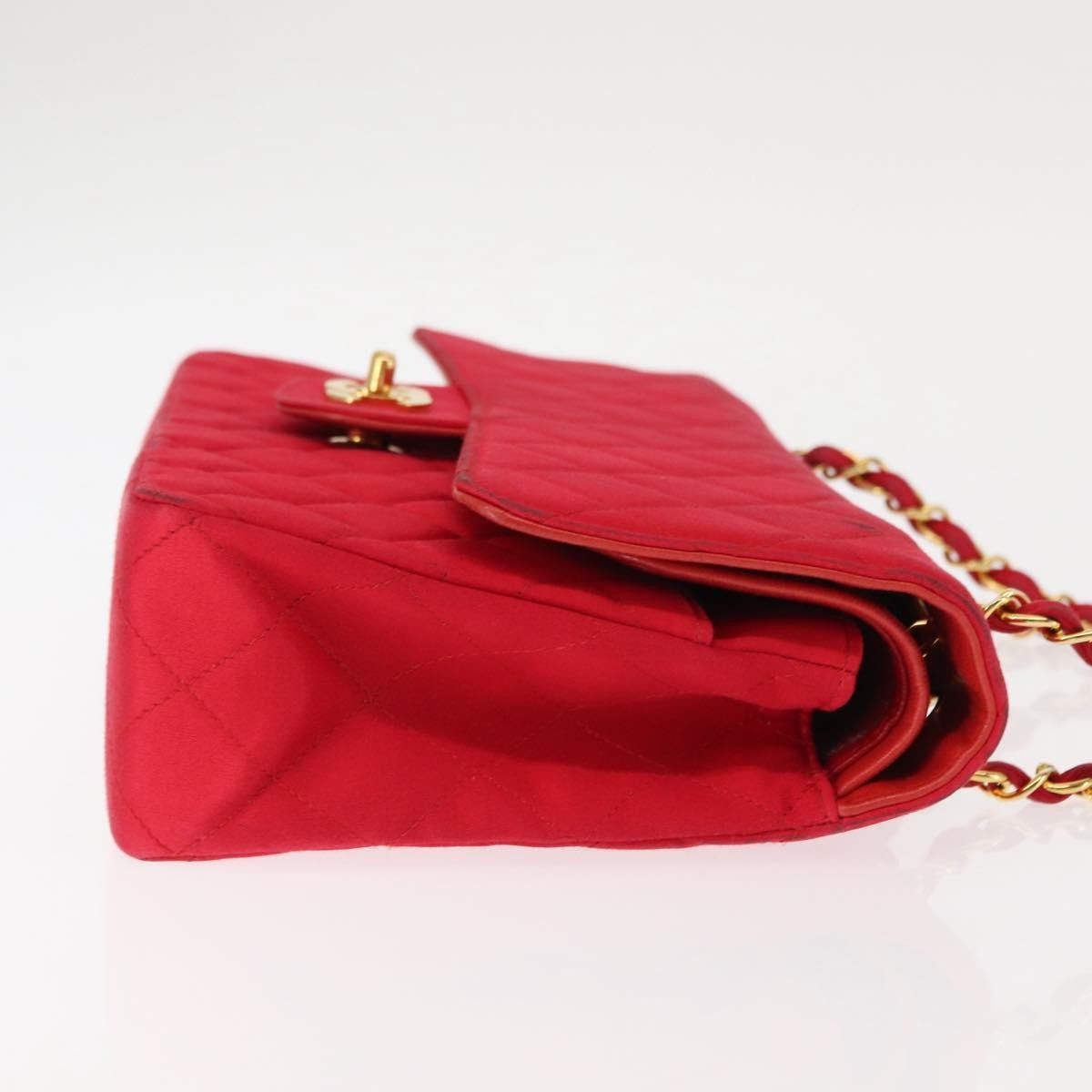Chanel Chanel Timeless - Classic Double Flap Bag Quilted Satin Size ONE SIZE - 3 Thumbnail