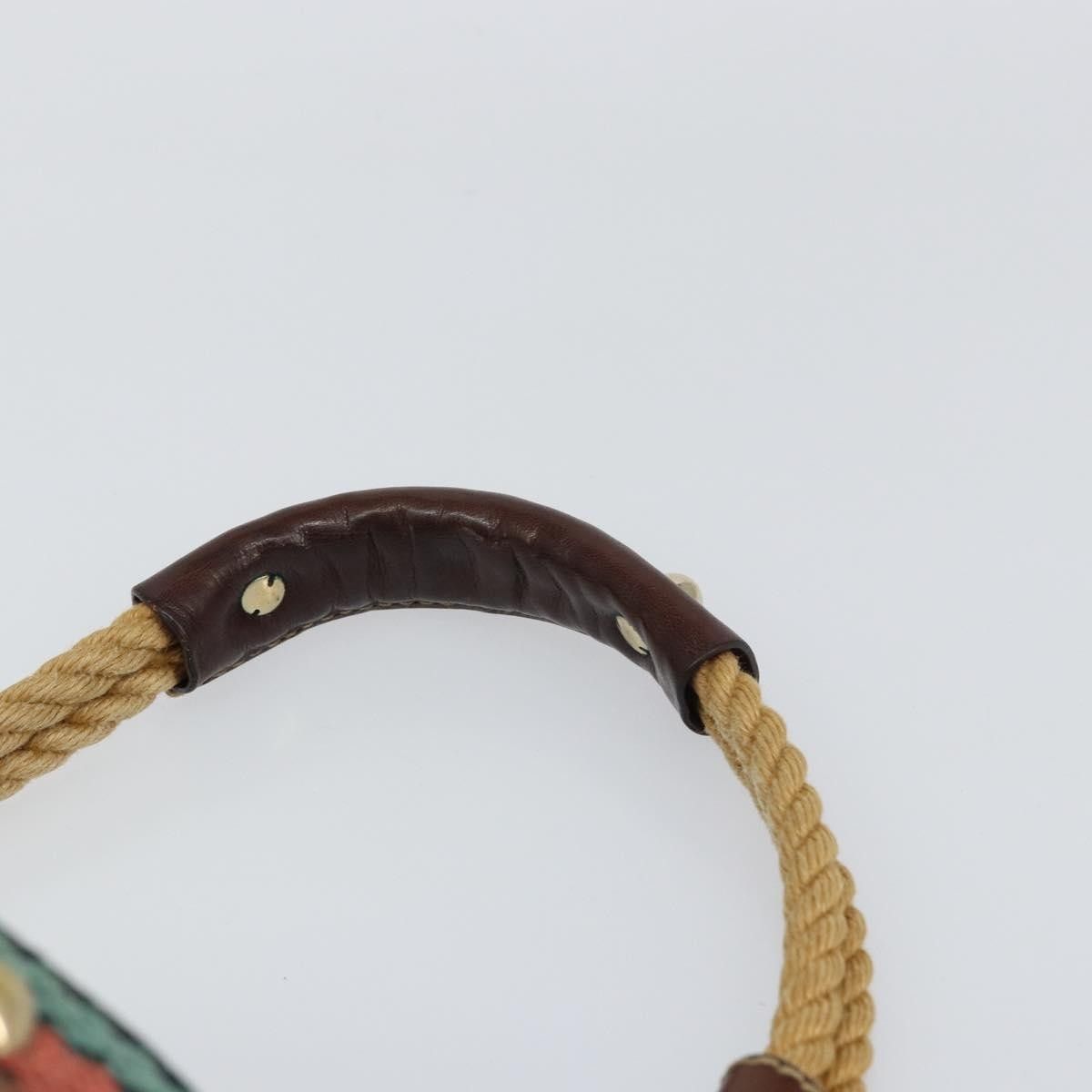 Gucci Gucci Vintage Bamboo Shoulder Bag Canvas Size ONE SIZE - 18 Thumbnail