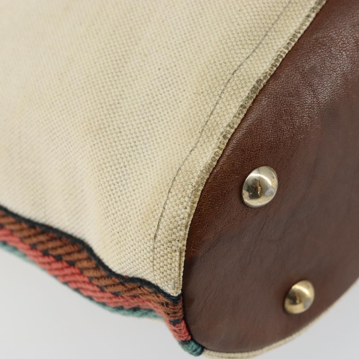 Gucci Gucci Vintage Bamboo Shoulder Bag Canvas Size ONE SIZE - 11 Thumbnail