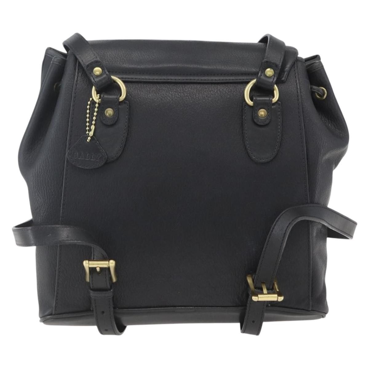 Bally Bally Vintage Backpack Leather Size ONE SIZE - 2 Thumbnail
