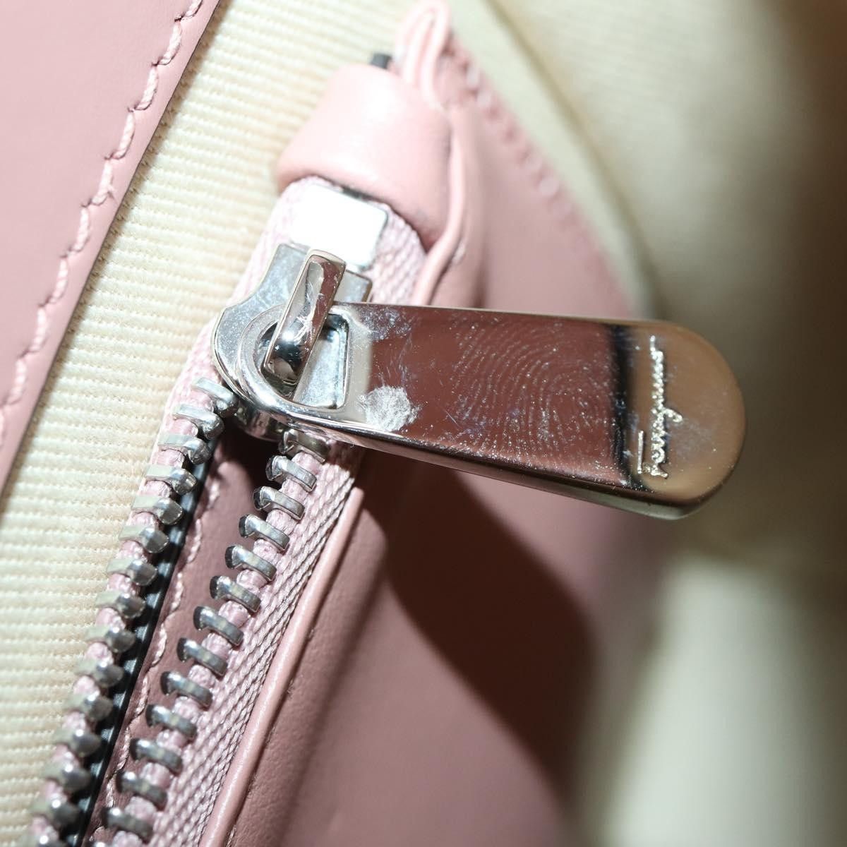 Salvatore Ferragamo Salvatore Ferragamo Boxyz Top Handle Woven Leather Size ONE SIZE - 12 Thumbnail