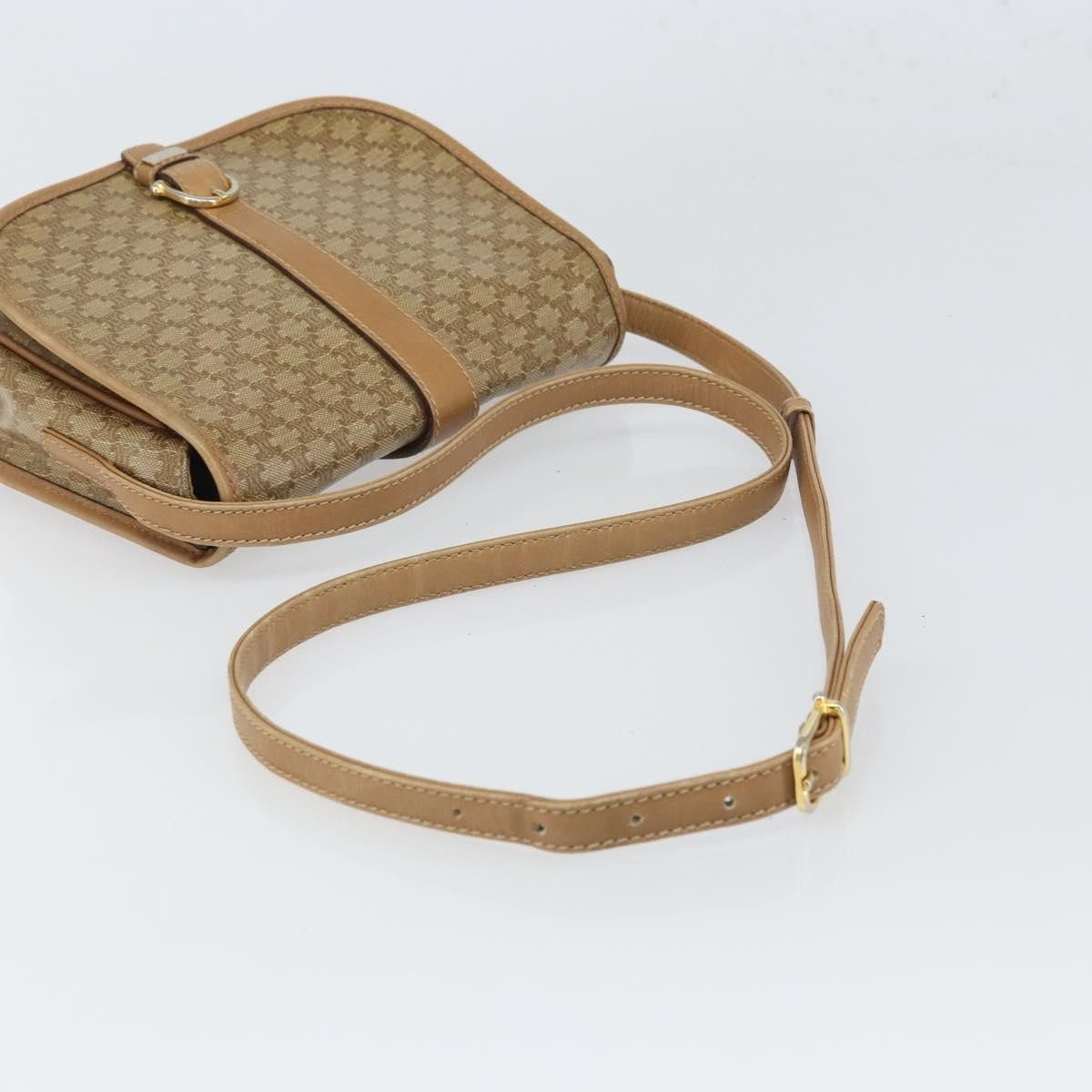 Celine Celine Vintage Macadam Shoulder Bag Canvas Size ONE SIZE - 8 Thumbnail