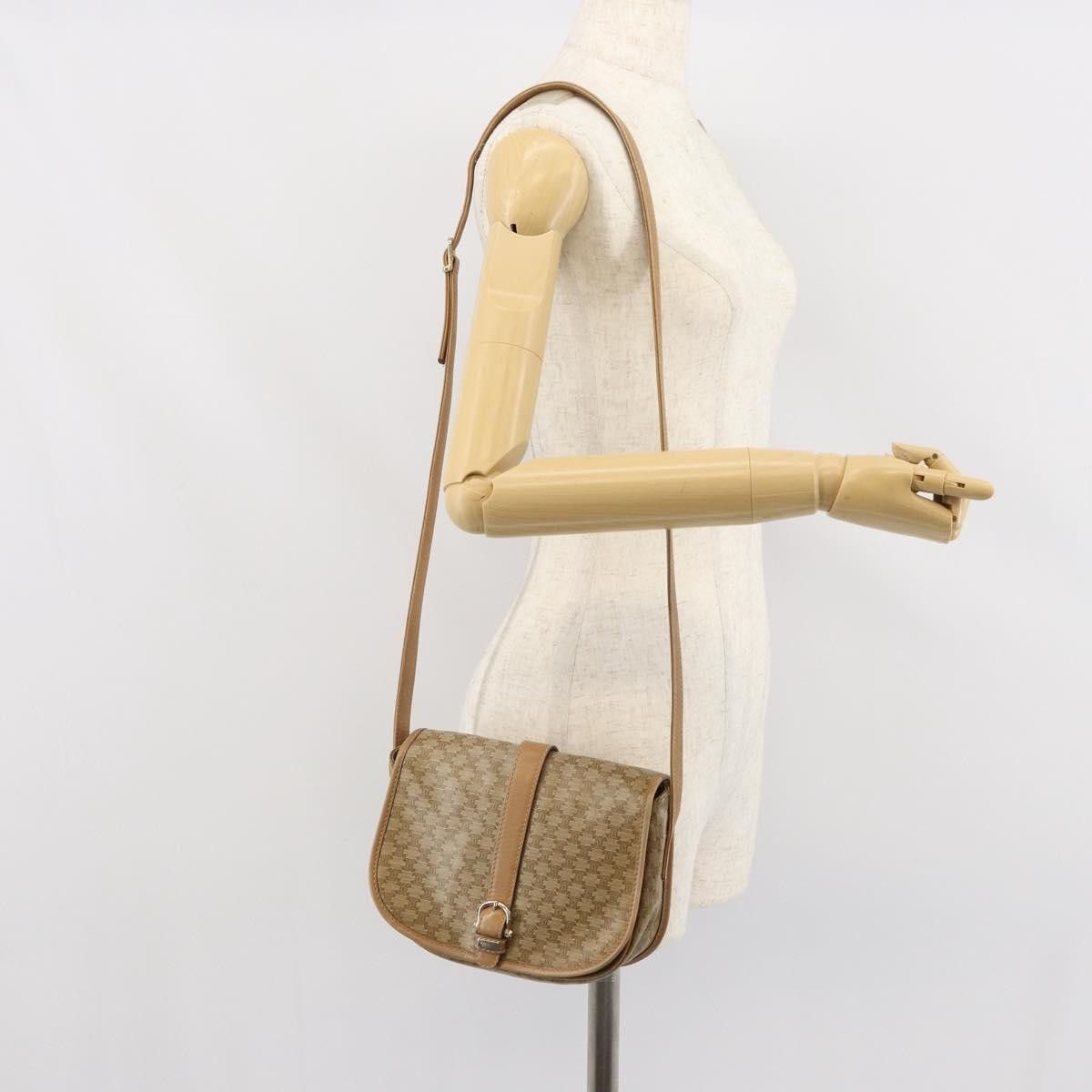Celine Celine Vintage Macadam Shoulder Bag Canvas Size ONE SIZE - 15 Thumbnail