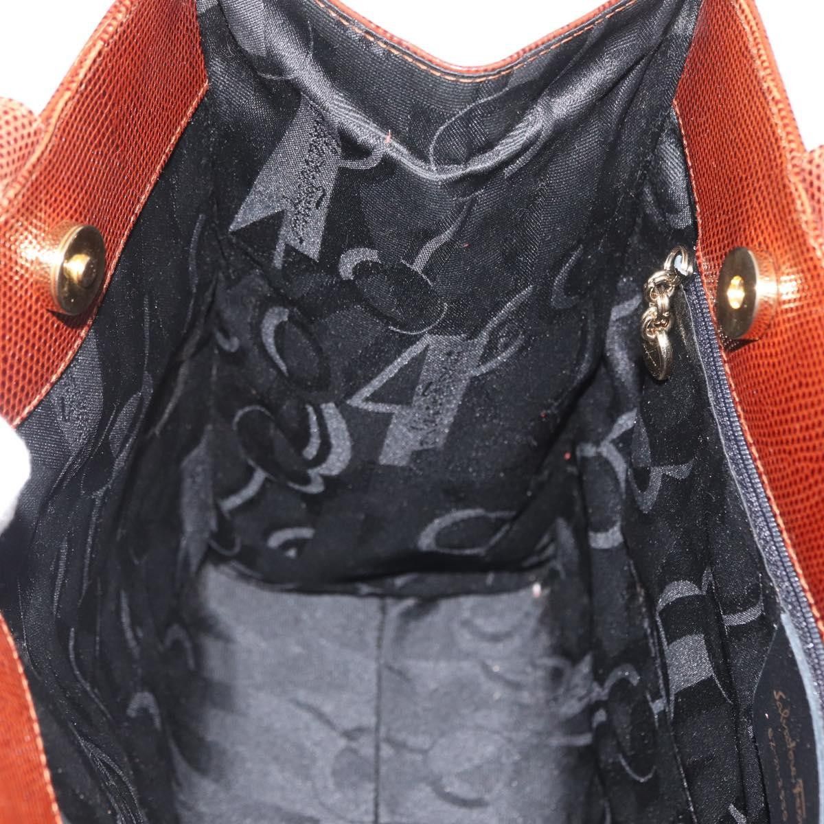 Salvatore Ferragamo Salvatore Ferragamo Vala tote Embossed Leather Size ONE SIZE - 16 Thumbnail