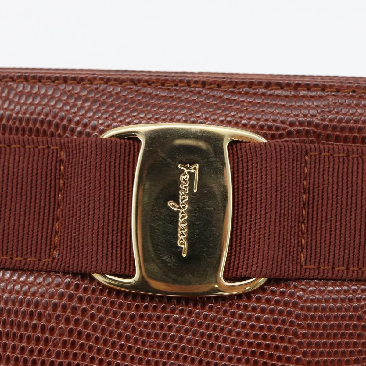 Salvatore Ferragamo Salvatore Ferragamo Vala tote Embossed Leather Size ONE SIZE - 12 Thumbnail