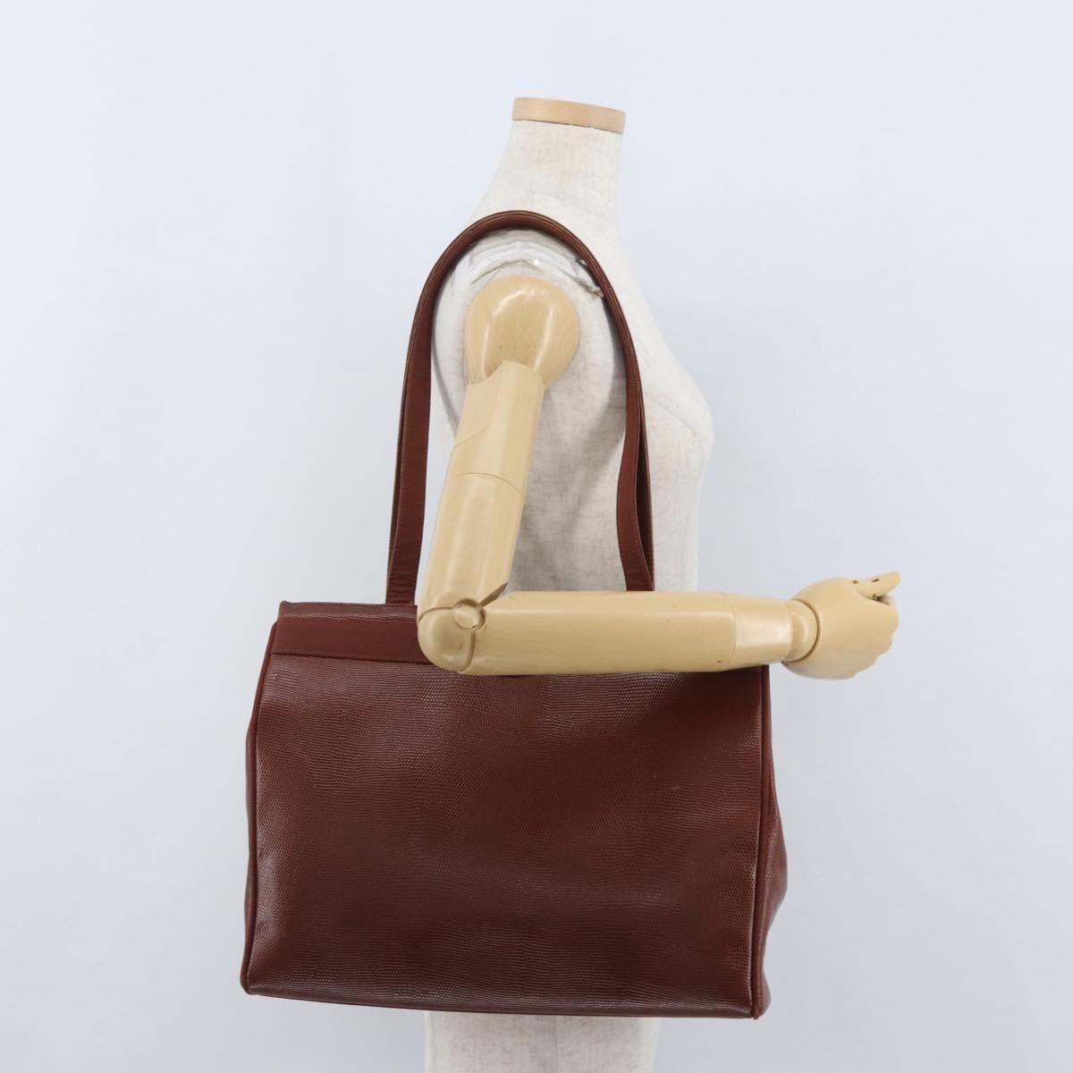 Salvatore Ferragamo Salvatore Ferragamo Vala tote Embossed Leather Size ONE SIZE - 13 Thumbnail