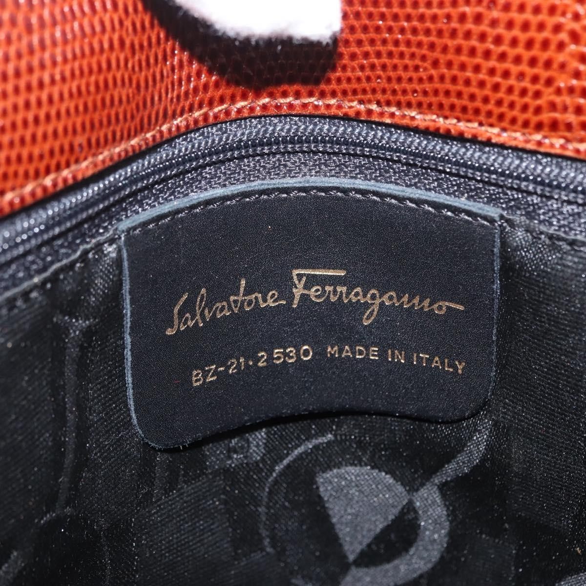 Salvatore Ferragamo Salvatore Ferragamo Vala tote Embossed Leather Size ONE SIZE - 6 Thumbnail