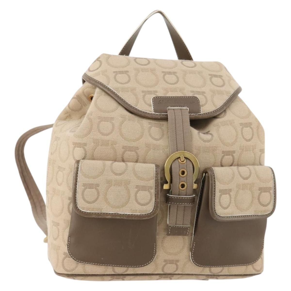 Salvatore Ferragamo Salvatore Ferragamo Gancini Canvas Size ONE SIZE - 13 Thumbnail
