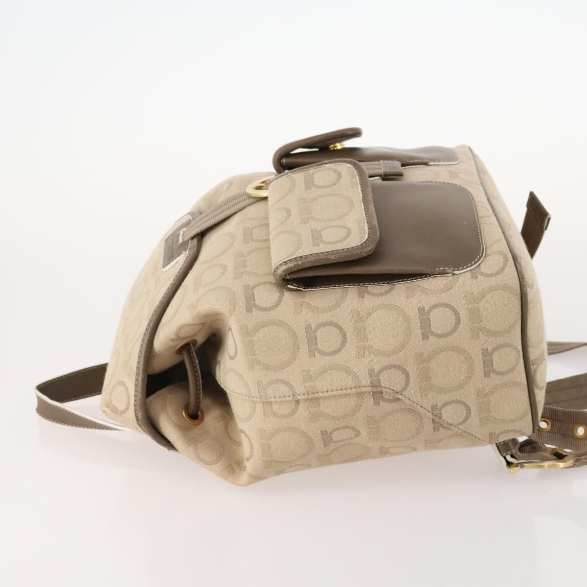 Salvatore Ferragamo Salvatore Ferragamo Gancini Canvas Size ONE SIZE - 4 Thumbnail