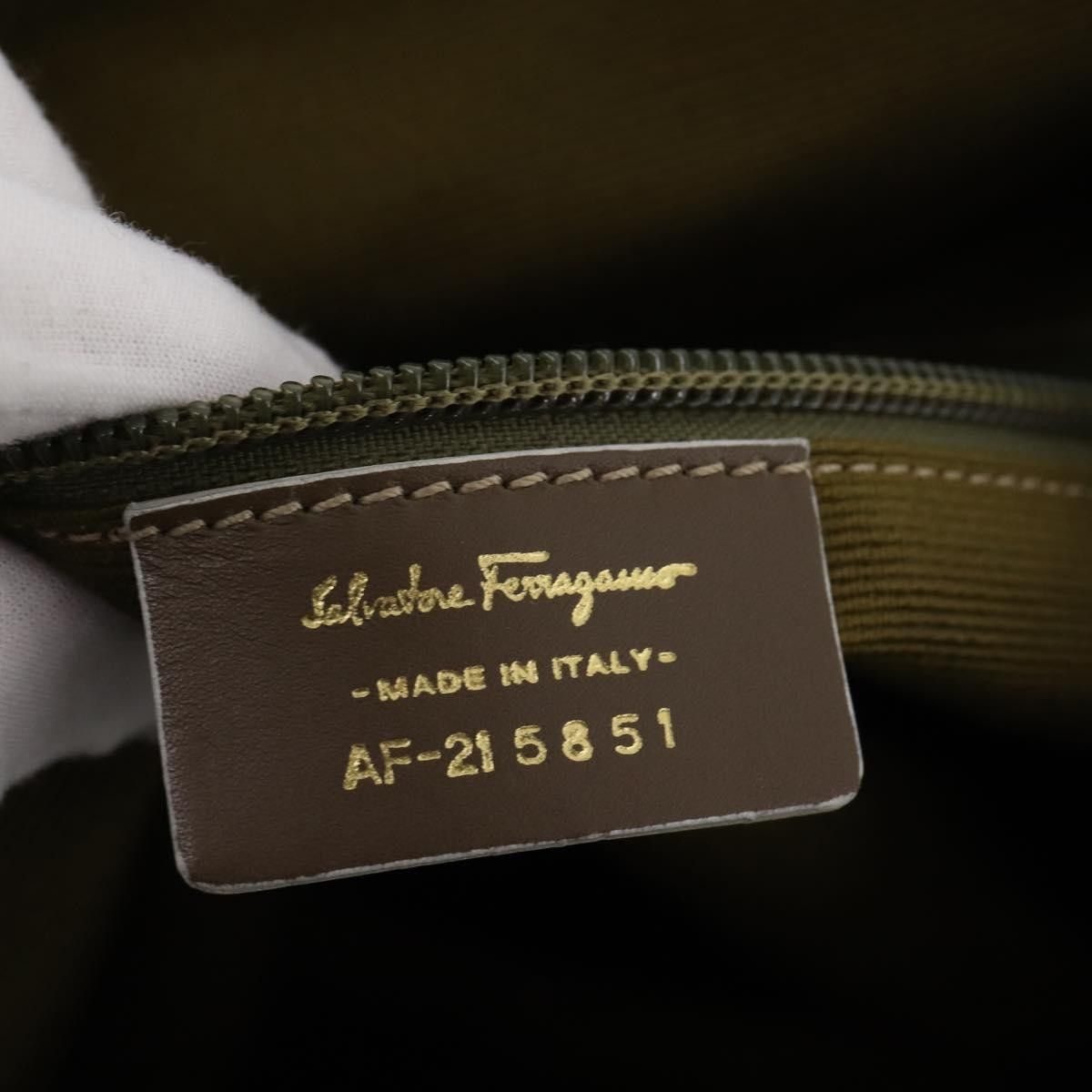 Salvatore Ferragamo Salvatore Ferragamo Gancini Canvas Size ONE SIZE - 6 Thumbnail