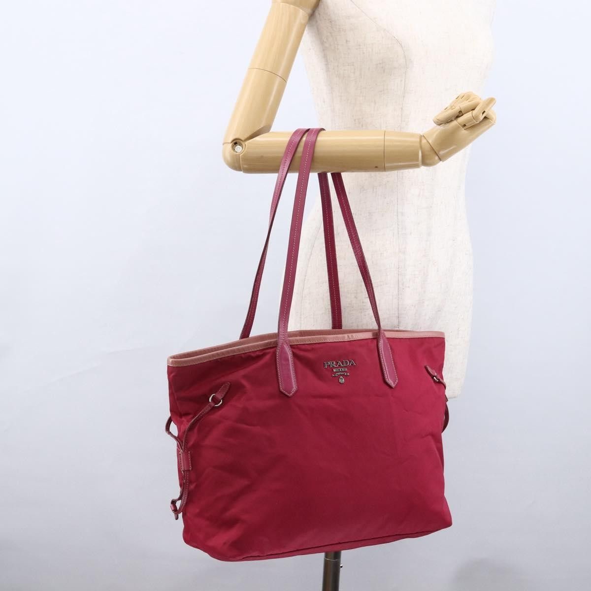 Prada Prada Vintage Tote Tessuto Size ONE SIZE - 14 Thumbnail