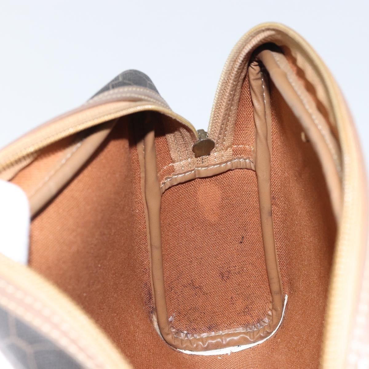 Dior Christian Dior Vintage Honeycomb Zip Canvas and Leather Size ONE SIZE - 16 Thumbnail