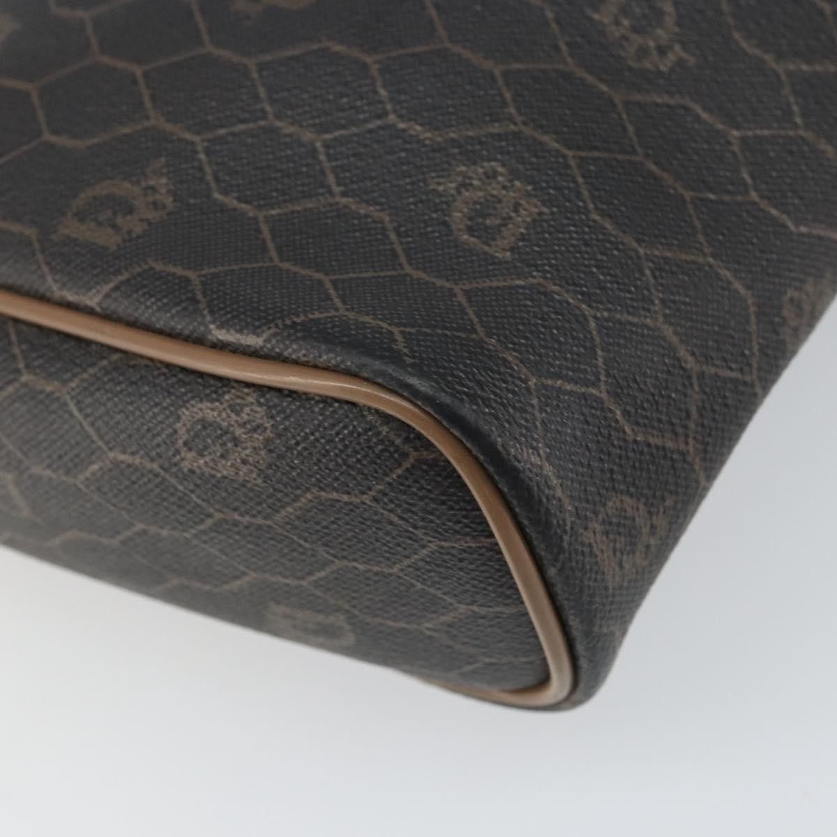 Dior Christian Dior Vintage Honeycomb Zip Canvas and Leather Size ONE SIZE - 8 Thumbnail