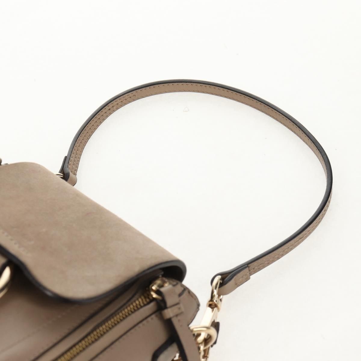Chloe Chloe Faye Backpack Leather and Suede Size ONE SIZE - 18 Thumbnail