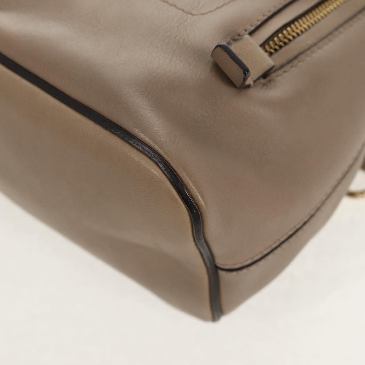 Chloe Chloe Faye Backpack Leather and Suede Size ONE SIZE - 10 Thumbnail
