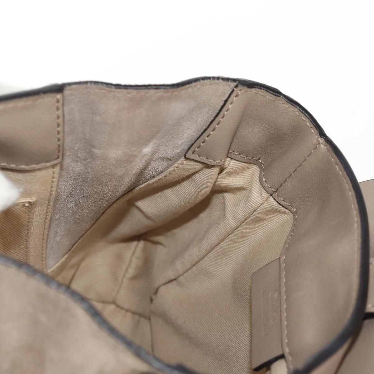 Chloe Chloe Faye Backpack Leather and Suede Size ONE SIZE - 23 Thumbnail
