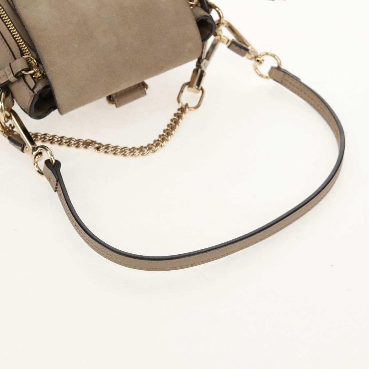 Chloe Chloe Faye Backpack Leather and Suede Size ONE SIZE - 17 Thumbnail